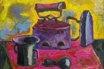 Натюрморт с утюгами. 2013. Холст, масло. 70х80